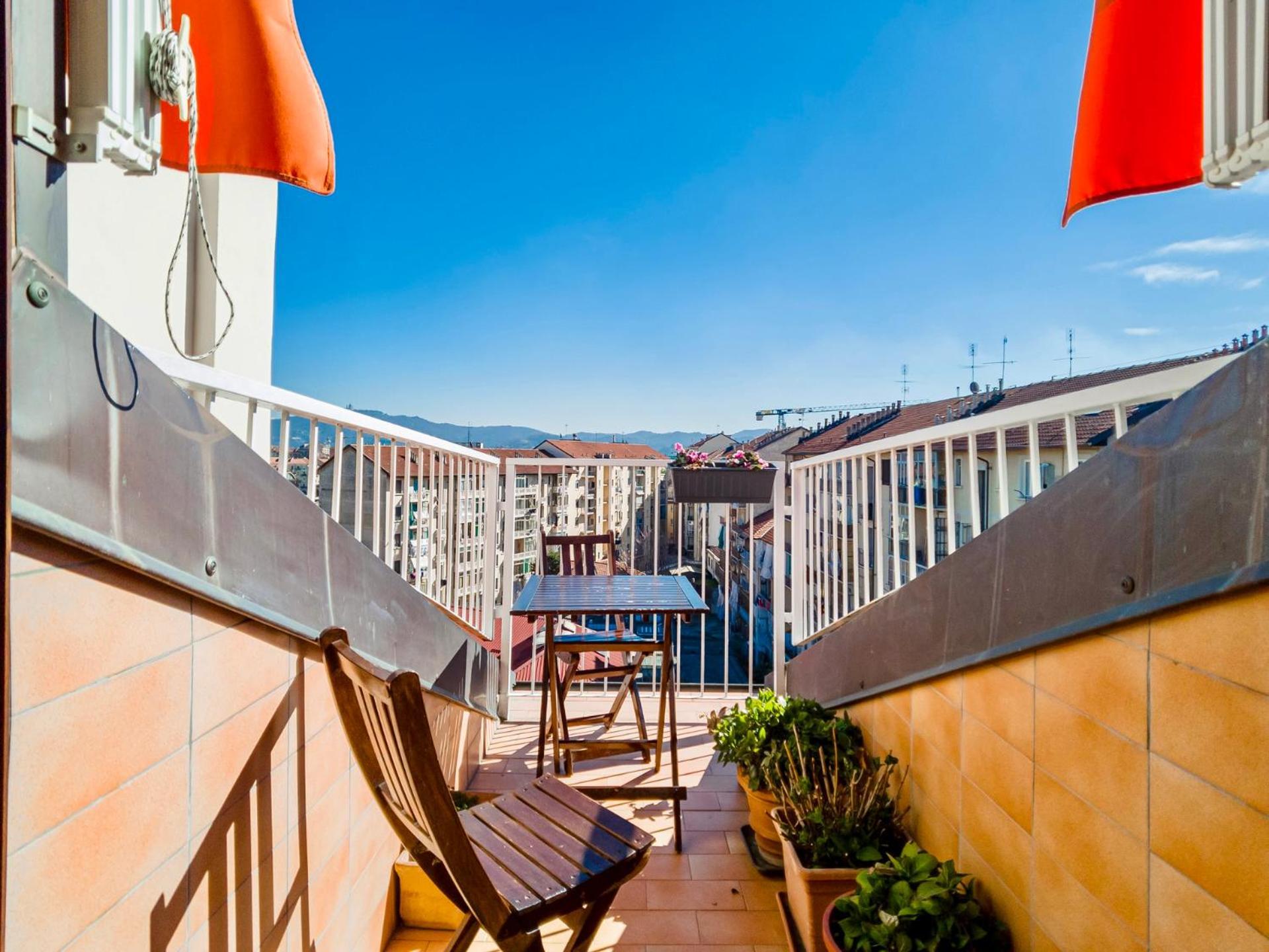 Ferienwohnung Ampia Mansarda E Terrazzo 10 Minuti Dal Centro Turin Exterior foto